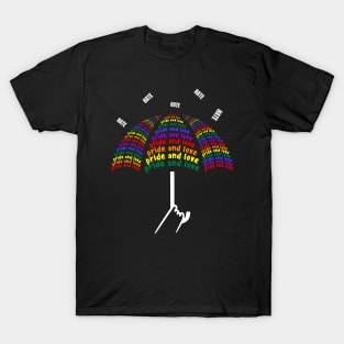 Pride and Love Umbrella T-Shirt